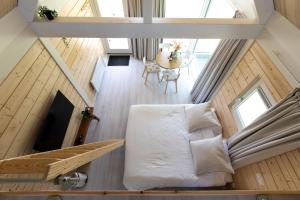 Tiny house met hottub