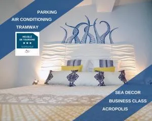 WAVEBNB All Confort, central, parking - Nice