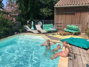 Villas Villa avec piscine privee au calme dans Toulouse : photos des chambres