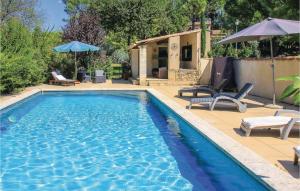 Maisons de vacances Stunning Home In Maubec With 3 Bedrooms, Wifi And Outdoor Swimming Pool : photos des chambres