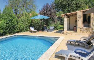 Maisons de vacances Stunning Home In Maubec With 3 Bedrooms, Wifi And Outdoor Swimming Pool : photos des chambres