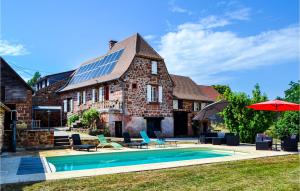 Maisons de vacances Amazing Home In Badefols Dans With 4 Bedrooms, Wifi And Outdoor Swimming Pool : photos des chambres