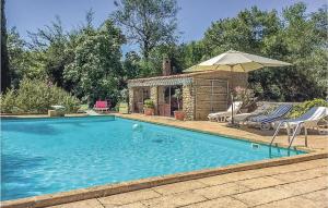 Maisons de vacances Nice home in Lanon de Provence with 2 Bedrooms, WiFi and Outdoor swimming pool : photos des chambres