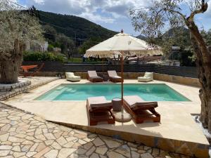 Panoramic lagoon view