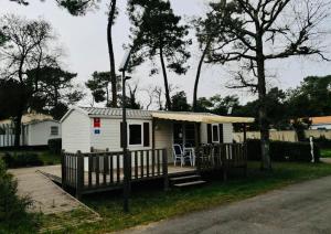 Mobilhome 46 pers à 600m de la plage des Conches