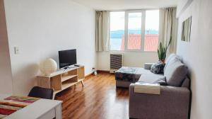 Departamento céntrico con vista al lago