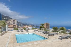 Appartements Over Monaco Apartment - 100m from Monaco - Roof Swimming Pool : photos des chambres