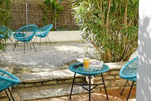 Hotels The Originals Boutique La Villa Ouest & Spa : Chambre Double avec Terrasse et Jardin