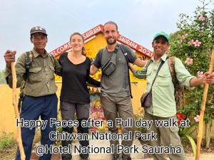 Hotel National Park Sauraha- Homely Stay and Peaceful Location with Jungle Safari arrangements