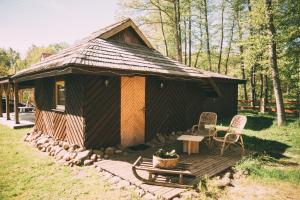 One-Bedroom House (2 Adults) room in Viesu nams Melnsils