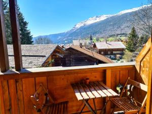 Appartements Studio Lachat - Centre village, vue montagnes - AravisTour : photos des chambres