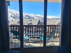 appartement le Chamois 312 Valmeinier 1900 piscine extérieur uniquement ouverte saison d été avec 1 chambre