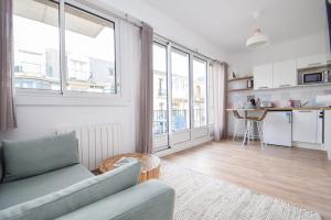 Appartements Appartement cosy 2 pers vue mer balcon hyper centre Dinard : photos des chambres