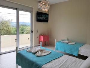 Villa Diktina with private pool sea view