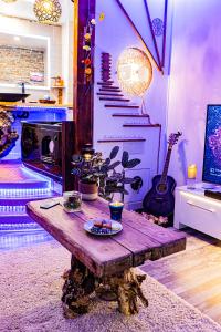 Maisons d'hotes Le Neflier Dijon - appart balneo - SPA romantique pour 2 : photos des chambres