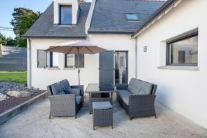 Maisons de vacances Grande maison pour 8 a St Armel : photos des chambres