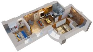 Cosy 2 bedroom apartment in Riga center