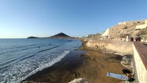 Views of El Medano beach, two