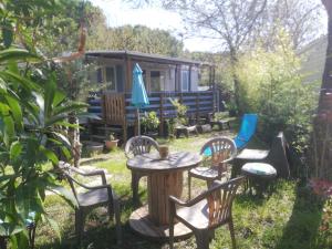 Campings Mobil Home 3 ch, CLIMATISE PAISIBLE : photos des chambres