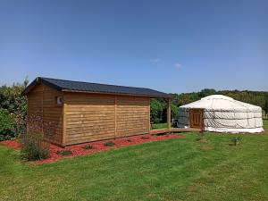 Tentes de luxe Yourte A bourlon : photos des chambres