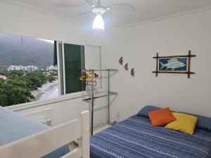 Apartamento Pé na Areia - Ubatuba Toninhas - 5 pessoas