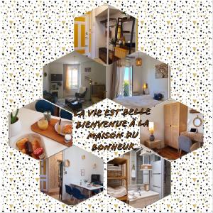 Appartements Maison du Bonheur l Art de vivre a la francaise Logement entier avec parking : photos des chambres