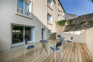 Appartements Notre-Dame de Rumengol : Magnifique studio proche facs et centre-ville, acces terrasse : photos des chambres