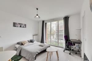 Appartements Budget apart with balcony near Paris : photos des chambres