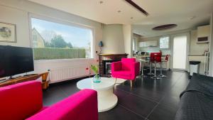 Maisons de vacances Villa avec jardin aux portes du Touquet Paris-Plage : photos des chambres