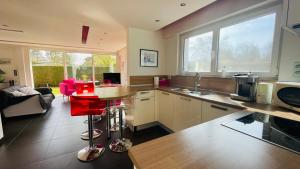 Maisons de vacances Villa avec jardin aux portes du Touquet Paris-Plage : photos des chambres