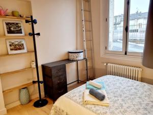 Appartements Face a l'hotel de ville grand et lumineux appartement : photos des chambres
