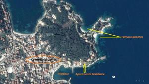 CORFU in KASSIOPIS CASTLE apartment by sea side