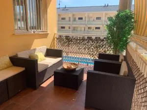 Apto con piscina en la playa cerca de VLC con AC - Puçol