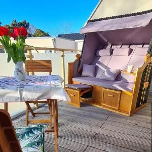 Ferienwohnung Ostseegras Markgrafenheide, 350m bis zur Ostsee, unweit von Warnemünde - Stuthof