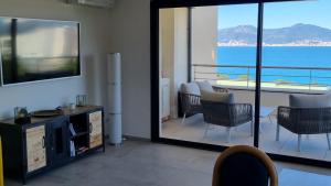 Appartements Superbe appartement T3 face mer baie Ajaccio : photos des chambres