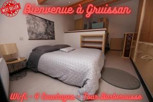 Maisons de vacances La Maison du Pescadou Gruissan Village-Autentique-Plage : photos des chambres