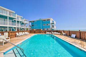 Kure Beach Condo with Panoramic Ocean Views!