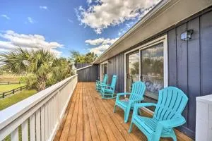 Sunny Edisto Island Duplex - Half Mile to Beach! - إديستو بيتش