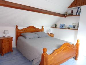 Maisons de vacances Holiday Home in Port Blanc by Sandy Beach : photos des chambres
