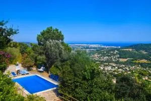 VILLA MARIA with swimming pool & sea view - San Ciprián dels Alls