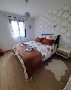 Maisons de vacances Maison de 2 chambres avec jardin clos et wifi a Coltines : photos des chambres