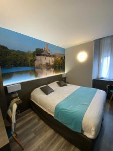 Hotels The Originals City, Hotel Le Boeuf Rouge, Saint-Junien : photos des chambres