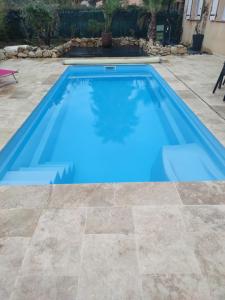 Maisons de vacances Peaceful 4 stars eco-friendly villa with private pool and parking : photos des chambres