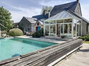 Gîte de charme "La Maison Saint-Leonard" avec piscine, SPA, vue sur le Mont Saint-Michel - Le Luot