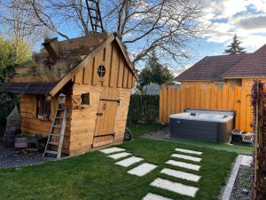 Villas Bien etre et detente chez cote campagne et jardin : photos des chambres