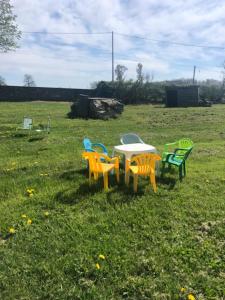 Maisons de vacances Gite a la ferme chaleureux avec cheminee : photos des chambres