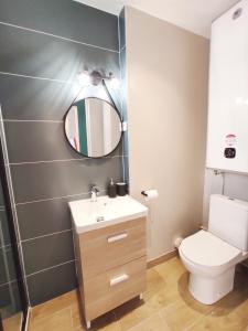Appartements Magnifique studio face au parc thermal : photos des chambres