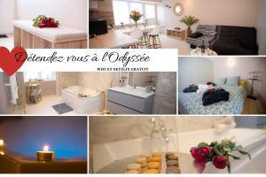 Appartements ODYSSEE l'experience commence ici JACUZZI : photos des chambres