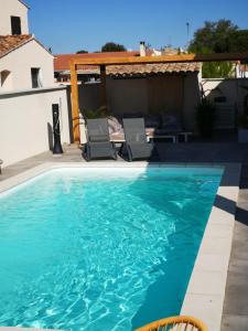 Maisons de vacances Appartement au dessus de la maison du Saunier : photos des chambres