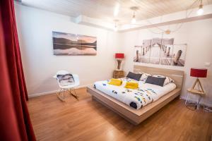 Appartements Appt Ambiance boheme 2 ch Piscine lagon : photos des chambres